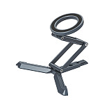 Suitable For MagSafe Desktop Live Streaming Magnetic Mobile Phone Folding Stand With Horizontal And Vertical Switching Aluminum Alloy Universal Stand