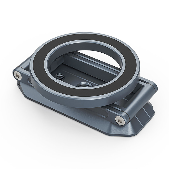Suitable For MagSafe Desktop Live Streaming Magnetic Mobile Phone Folding Stand With Horizontal And Vertical Switching Aluminum Alloy Universal Stand