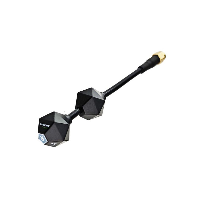 Dual 5.8G Antennas Super High Gain 6DBi 5.2GHz-6.0GHz Anti-Jamming Receiver Transmitter for FPV
