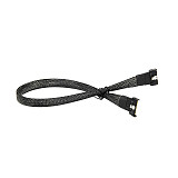 PE5160-4IL PCIe5.0 x16 to MCIO 8I adapter board Requires motherboard support for splitting 50cm MCIO cable  PCIe5.0 x16 to MCIO 8I adapter board