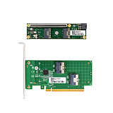 PCIe 4.0 graphics card external extension expansion independent SFF-8654 adapter card