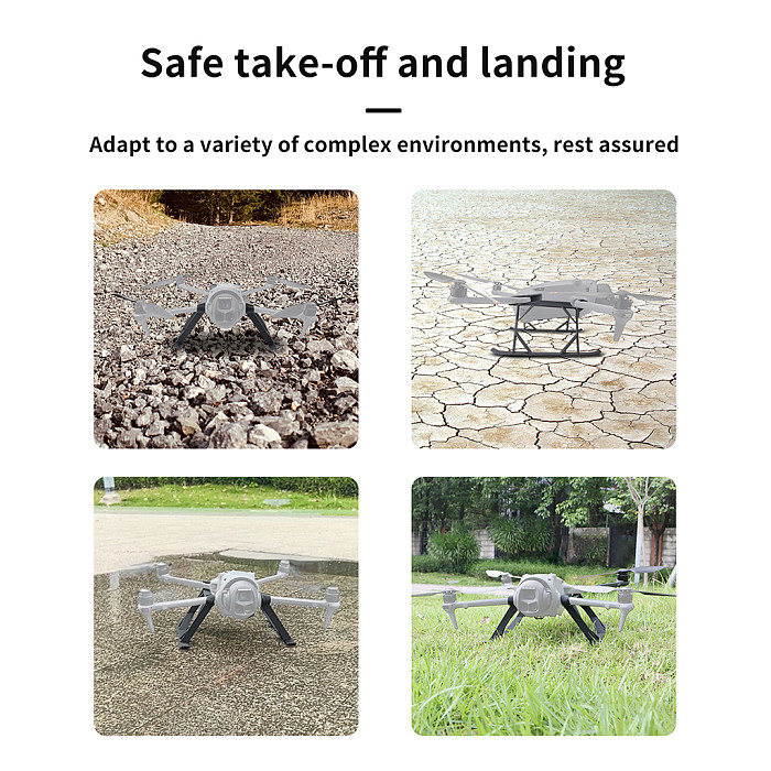 For DJI Mavic 4 Pro height increasing tripod takeoff and landing anti fall and anti scratch protection bracket