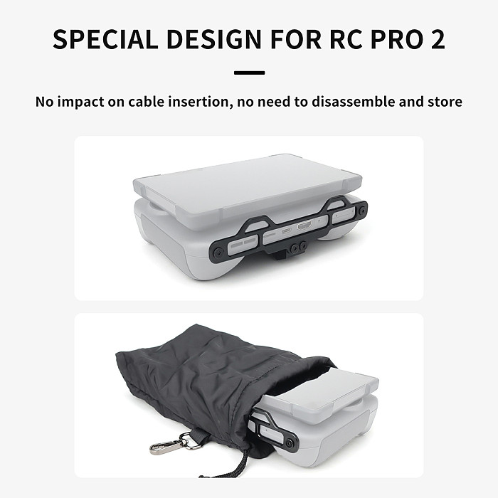 For DJI Mavic 4Pro Remote Control Aluminum Alloy 1/4 Expansion Part RC PRO2 Tripod Adapter Bracket