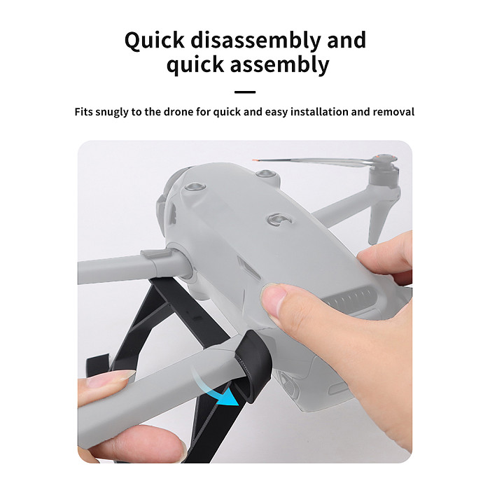 For DJI Mavic 4 Pro height increasing tripod takeoff and landing anti fall and anti scratch protection bracket