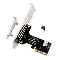 (PHDK) PCIe X4 to SFF8611&8612 Oculink expansion card external U.2SSD built-in interface - PH492-1N