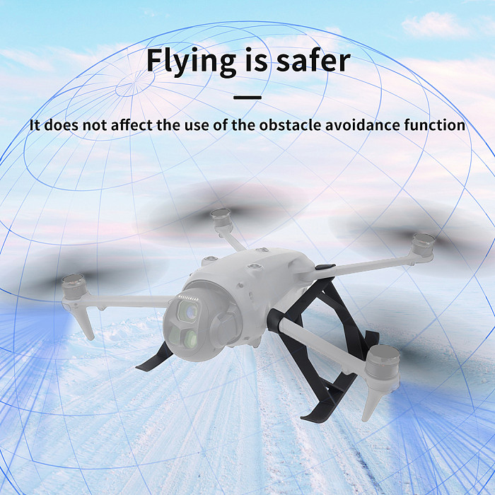 For DJI Mavic 4 Pro height increasing tripod takeoff and landing anti fall and anti scratch protection bracket