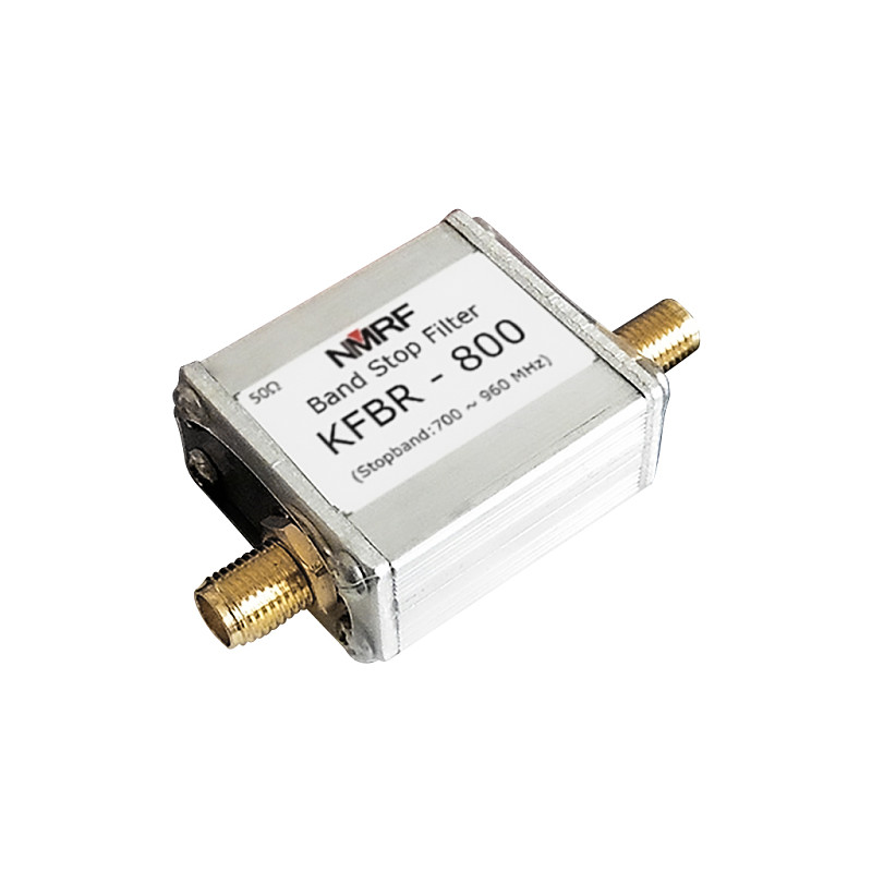700~960MHz bandstop filter trap for removing interference from wireless communication 800 900M signals