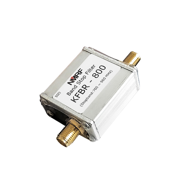 700~960MHz bandstop filter trap for removing interference from wireless communication 800 900M signals