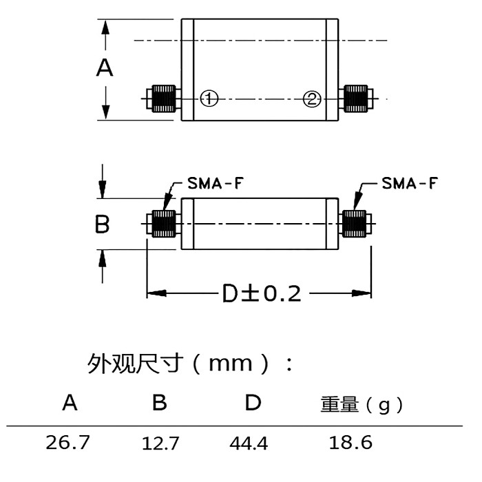 700~960MHz bandstop filter trap for removing interference from wireless communication 800 900M signals