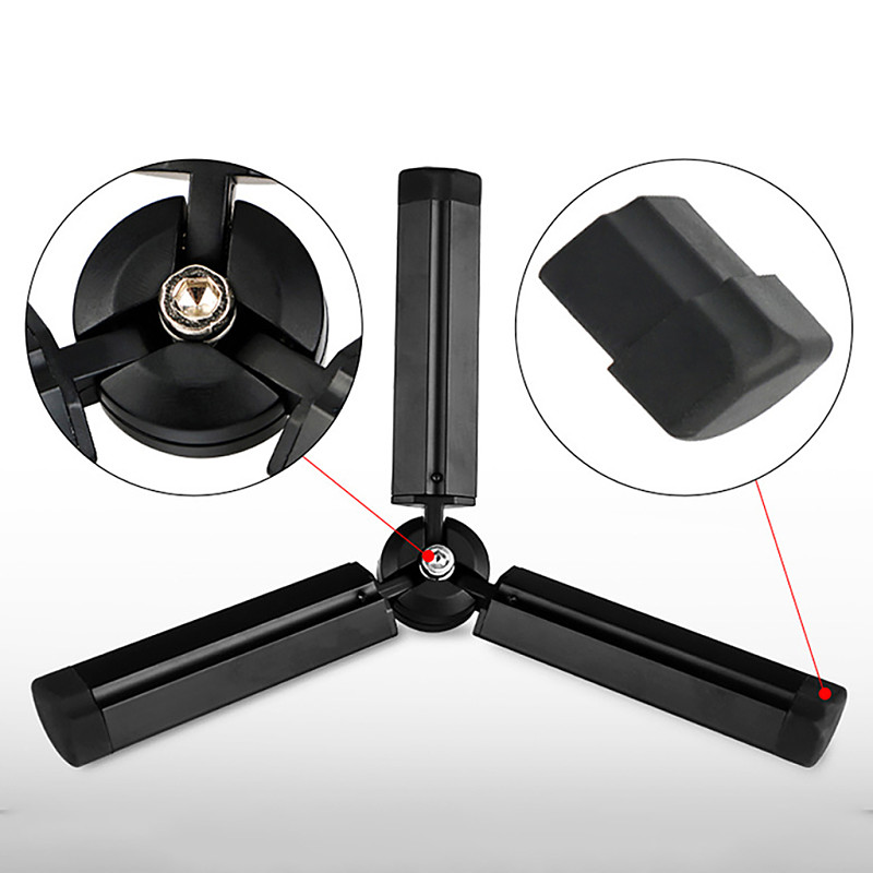 Tripod For Desktop Tripod For Mobile Live Streaming For Mini Tripod STtand Aluminum Alloy Gimbal Base For Projector For Floor Standing Tripod