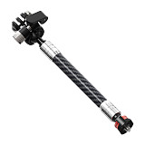 Dual-head 1/4 To 3-card Stainless Steel Extension Rod 17MM/1-Inch Ball Head Adjustable 3-card Bracket 12mm Carbon Fiber Sports Cameras And Accessories