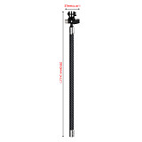 Dual-head 1/4 To 3-card Stainless Steel Extension Rod 17MM/1-Inch Ball Head Adjustable 3-card Bracket 12mm Carbon Fiber Sports Cameras And Accessories