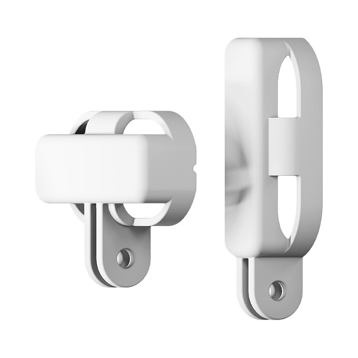 Vertical Horizontal Magnetic Mount USB Charging for Insta360 Go 3/3S Body Plastic Protective Frame Cage Action Camera Bracket