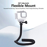 For gopro13 For DJI action5/Insta360x5/Ace pro flexible bracket free plastic tube