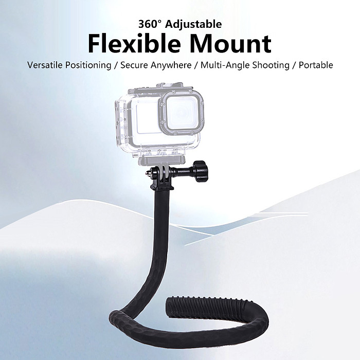 For gopro13 For DJI action5/Insta360x5/Ace pro flexible bracket free plastic tube