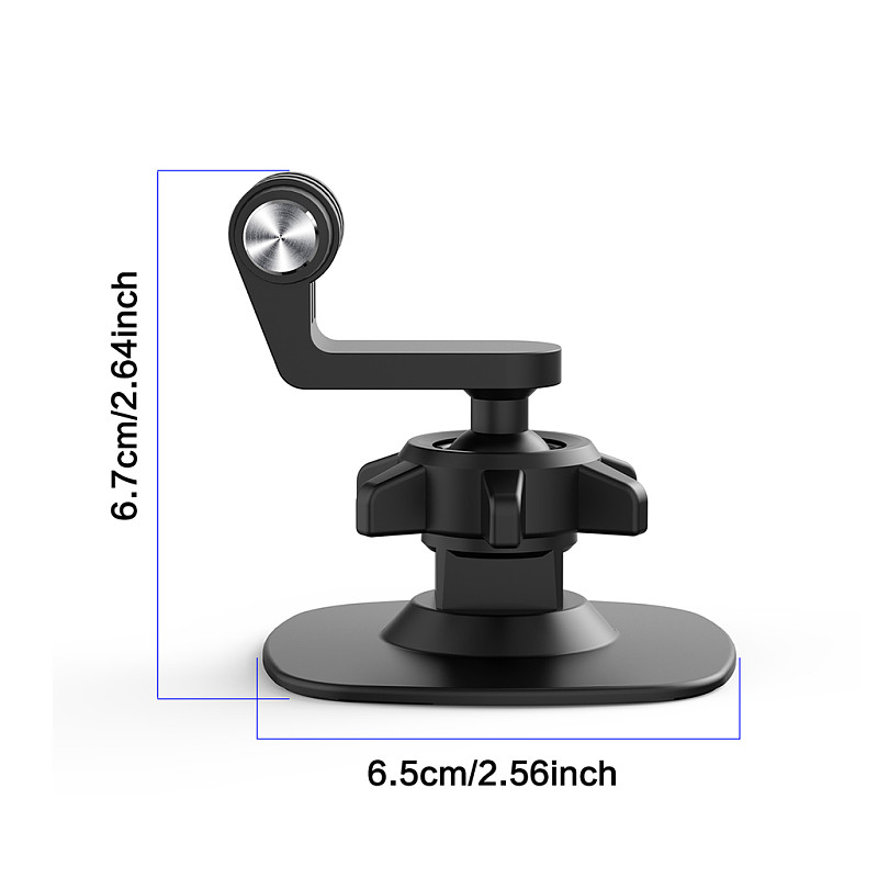 Flexible Ball Head Universal Adhesive Base One-touch 360° Rotation Suitable For DJI/GoPro/Insta360 Sports Camera Accessories