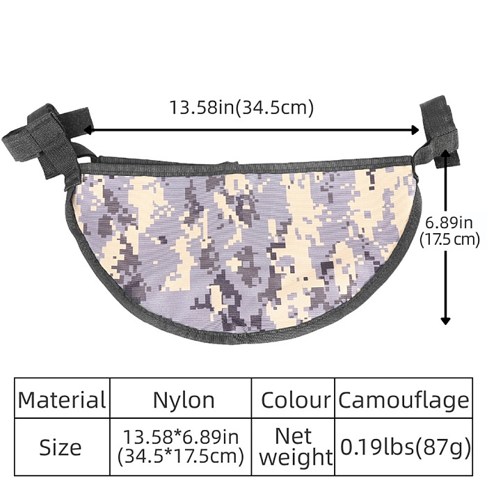 Tripod storage bag professional universal stable gravity stone bag triangular bottom bag mesh bag outdoor heavy object triangular bag - BX-18