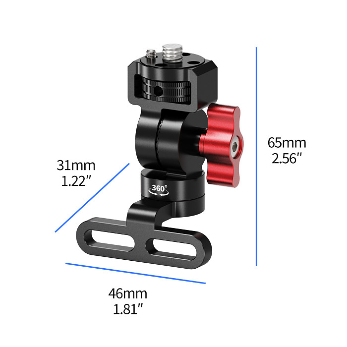 Universal Handlebar Stem Camera Mount Bicycle Headlight Bracket Mobile Phone GPS Holder for Gopro 13 Insta360 OSMO Action Stand