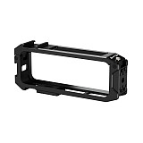 Quick Release Cage for Insta360 X5 Protective Frame 360° Rotation 17mm Ball Head Tripod Adapter Cold Shoe Mount Light Holder