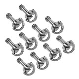 1/4-20*14 Stainless Steel 304 Camera Quick-release Screw Gimbal Tripod Quarter-turn Hand-tightened Lifting Ring Quick-release Screw Bolt
