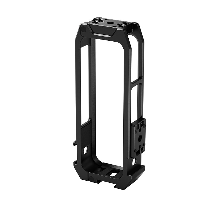 Quick Release Cage for Insta360 X5 Protective Frame 360° Rotation 17mm Ball Head Tripod Adapter Cold Shoe Mount Light Holder