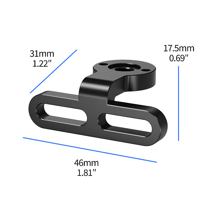 Universal Handlebar Stem Camera Mount Bicycle Headlight Bracket Mobile Phone GPS Holder for Gopro 13 Insta360 OSMO Action Stand