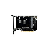 ADT-Link PCIE 5.0 x16 to OCP NIC3.0 Gen-Z 4C+/SFF-TA-1002 Lateral Adapter Card Compatible for Gen3/Gen4 Laptop