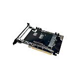 ADT-Link PCIE 5.0 x16 to OCP NIC3.0 Gen-Z 4C+/SFF-TA-1002 Lateral Adapter Card Compatible for Gen3/Gen4 Laptop
