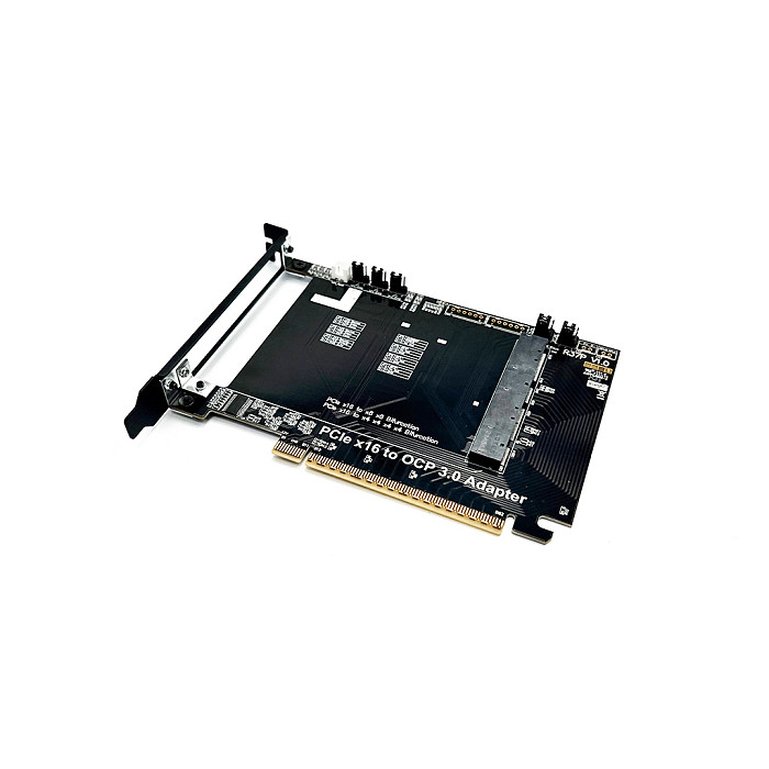 ADT-Link PCIE 5.0 x16 to OCP NIC3.0 Gen-Z 4C+/SFF-TA-1002 Lateral Adapter Card Compatible for Gen3/Gen4 Laptop