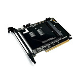 ADT-Link PCIE 5.0 x16 to OCP NIC3.0 Gen-Z 4C+/SFF-TA-1002 Lateral Adapter Card Compatible for Gen3/Gen4 Laptop