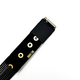 PCIe 4.0 4x Gen4 Riser Cable M.2 for NVMe to SFF-8611/8612 Adapter Riser Graphics Card External Extension Cable 64Gbps
