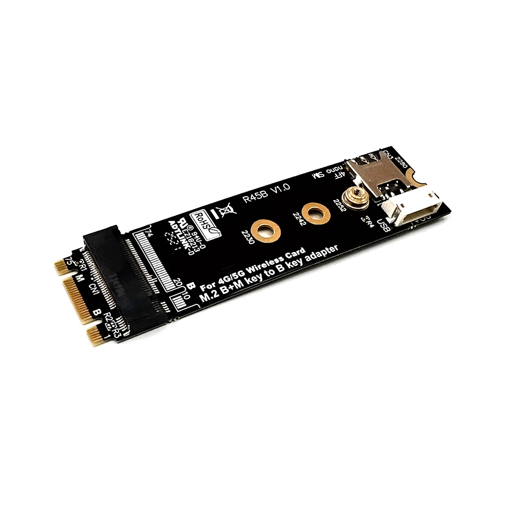US$ 13.13 - M.2 B&M-Key to B-Key Adapter Card for 2280 M Key for 3042 ...