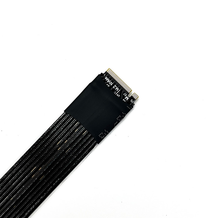 PCIe 4.0 4x Gen4 Riser Cable M.2 for NVMe to SFF-8611/8612 Adapter Riser Graphics Card External Extension Cable 64Gbps