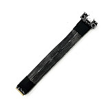PCIe 4.0 4x Gen4 Riser Cable M.2 for NVMe to SFF-8611/8612 Adapter Riser Graphics Card External Extension Cable 64Gbps