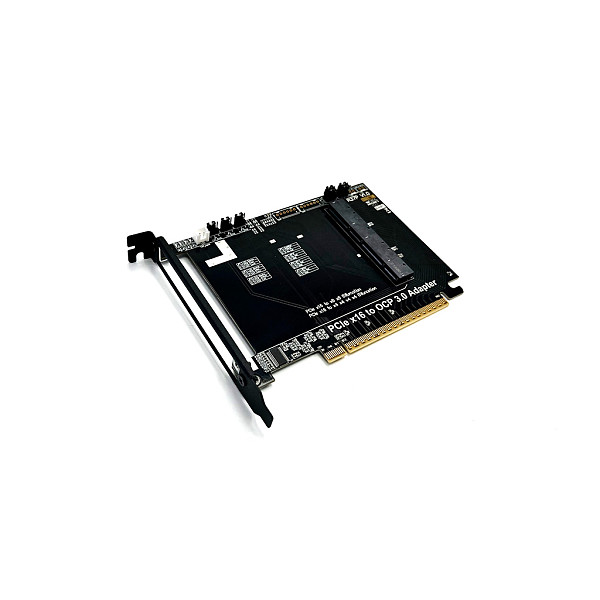 ADT-Link PCIE 5.0 x16 to OCP NIC3.0 Gen-Z 4C+/SFF-TA-1002 Lateral Adapter Card Compatible for Gen3/Gen4 Laptop