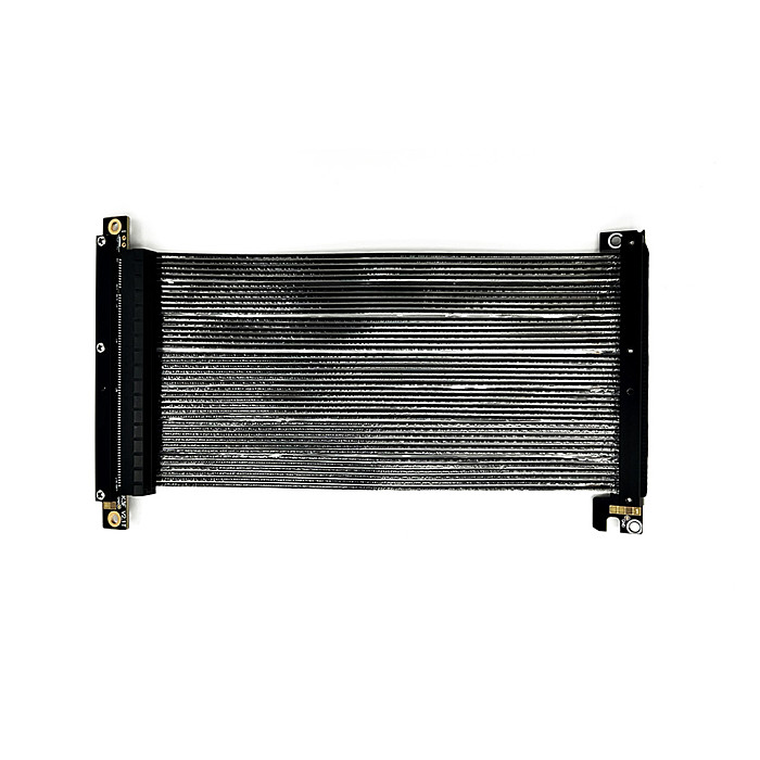 PCIE 5.0 x16 Riser Cable 512Gbps High Speed Flexible GPU Extension Riser Cable for PC Cases Servers ITX Builds Computer RTX 5090