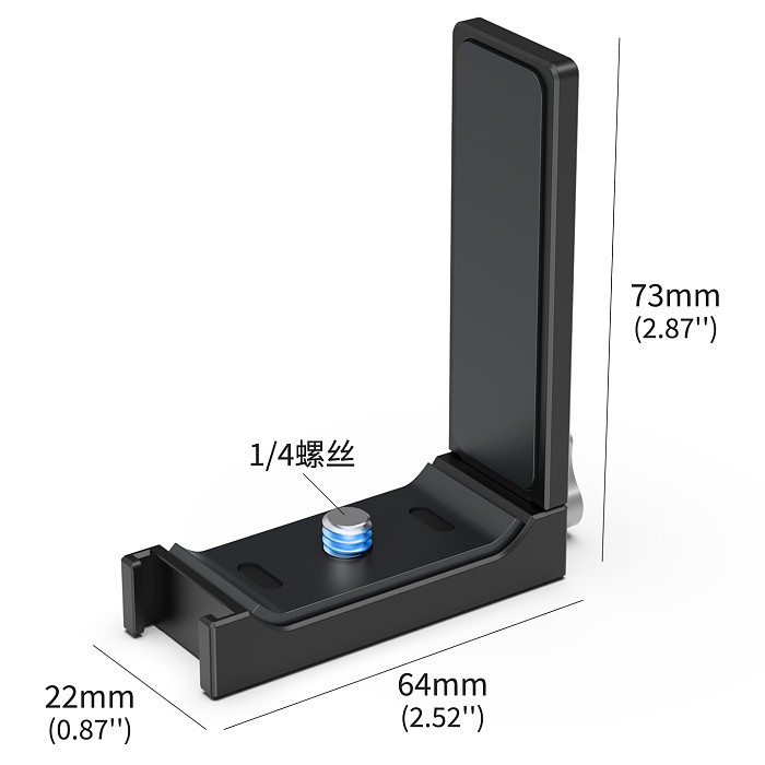 Magnetic Mount Set 360 X Series Quick-Release Horizontal/Vertical Shooting L-Shaped Plate Anti-Reverse Aluminum Alloy Cold Shoe Adapter Bracket Expansion Accessory For Insta360 X6/X5/ X4/X3/X2 Action Cameras