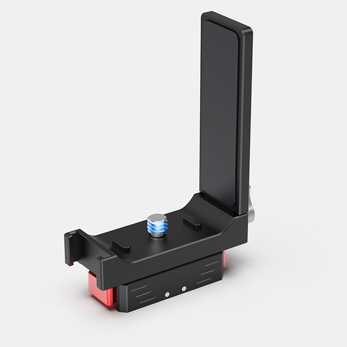 Magnetic Mount Set 360 X Series Quick-Release Horizontal/Vertical Shooting L-Shaped Plate Anti-Reverse Aluminum Alloy Cold Shoe Adapter Bracket Expansion Accessory For Insta360 X6/X5/ X4/X3/X2 Action Cameras