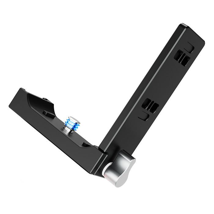 Magnetic Mount Set 360 X Series Quick-Release Horizontal/Vertical Shooting L-Shaped Plate Anti-Reverse Aluminum Alloy Cold Shoe Adapter Bracket Expansion Accessory For Insta360 X6/X5/ X4/X3/X2 Action Cameras