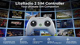 BETAFPV LiteRadio 2 SIM Controller 8CH Emulator Controllers For DJI /for PhoenicRC6 /AeroFlyRC8/ STEAM-RC Type-C Port Controller