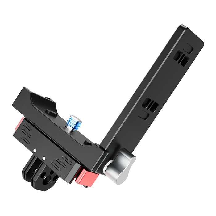 Magnetic Mount Set 360 X Series Quick-Release Horizontal/Vertical Shooting L-Shaped Plate Anti-Reverse Aluminum Alloy Cold Shoe Adapter Bracket Expansion Accessory For Insta360 X6/X5/ X4/X3/X2 Action Cameras