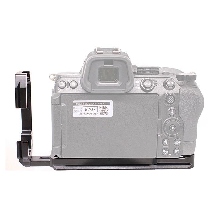For Nikon Z5II/Z6III Camera Quick Release Plate Universal L-shaped Extension Frame Metal horizontal And Vertical Shooting