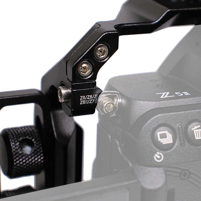 For Nikon Z5II/Z6III/Z5/Z6/Z7/Z6II/Z7II Camera Cage Expansion Frame Horizontal And Vertical Metal Shooting