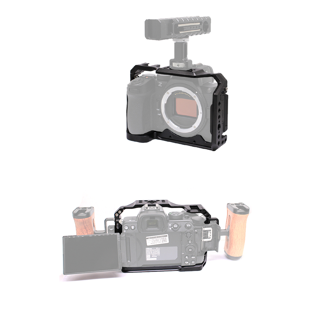 For Nikon Z5II/Z6III/Z5/Z6/Z7/Z6II/Z7II Camera Cage Metal
