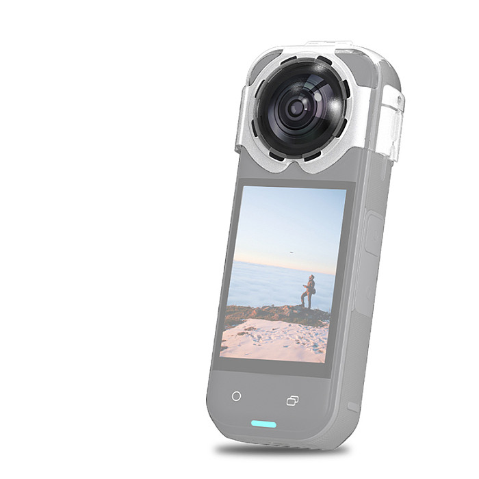 HD Quick Release Anti-Fog Lens Protector Cap for Insta360 X5 Action Camera Lens Protective Cover