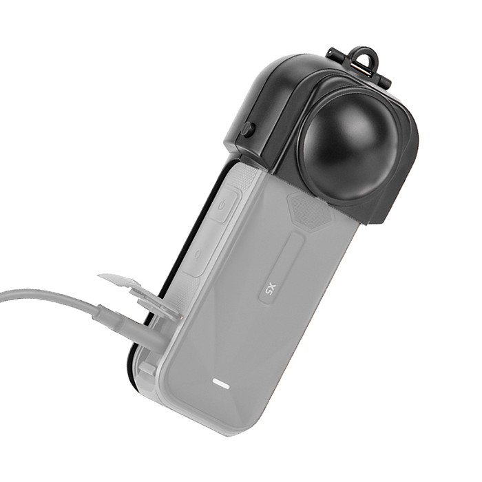 Quick Release Portable Dustproof Lens Cap with Screen Protector Cover for Insta360 X5 Action Camera Protective Case Frame
