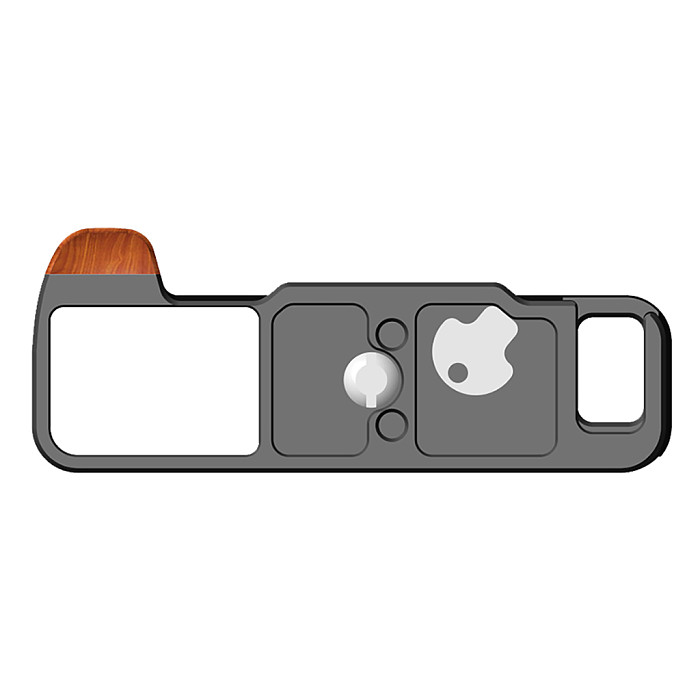 Suitable For Fujifilm X-E5 Camera Quick Release Plate Mirrorless XE5 Solid Wood Camera Handle SLR Photography Shooting