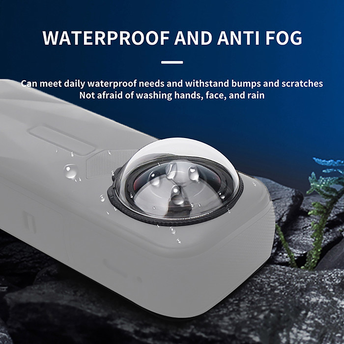 Suitable For Insta360 X5 High-definition Optical Glass Plastic Protective Mirror Rotating Lens Protective Cover