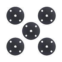 2/5/10pcs Metal Plate Wall Mount Magic Arm Fixed Base 1/4  Hole for Webcam Projector Monitor Light Flash Camera Tripod Holder