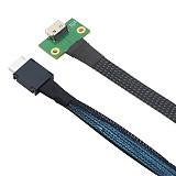 PCIE Oculink SFF 8611 4I 42P to SFF-8612 4I mother server high-speed conversion line